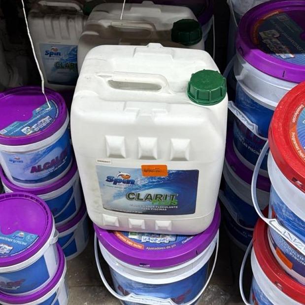 CPS001 Clarit Plus Clarificador para Piscinas | Presentaciones de 10 L y 20 L